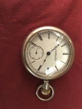 Solid Silver Swing-out case Elgin - 1 of 2
