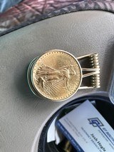 $20 gold piece money clip - 2 of 2