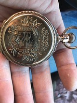 1889 Solid Gold pocket watch - 2 of 4