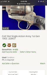 Colt Saa 44-40C 1890 - 7 of 7