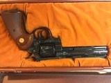 Factory engraved Colt Python - 4 of 5