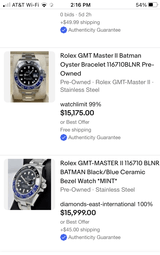 Rolex GMT ll Master. Batman - 3 of 5