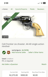 Colt saa 1st. 45 - 6 of 6