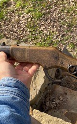 Factory engraved 1866 carbine
