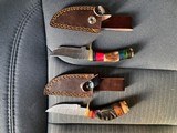 Custom stag handle skinners - 1 of 2