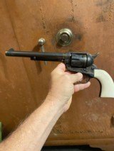 Engraved gold inlay Colt saa - 5 of 10