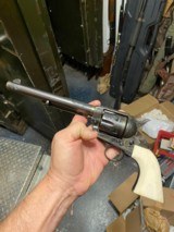 Engraved gold inlay Colt saa - 2 of 10