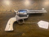 Cattlebrand Engraved Colt saa 45 - 2 of 5
