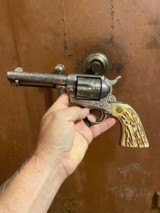Colt 45 Circa 1903 Goodnight Loving cattlebrands engraved - 3 of 5