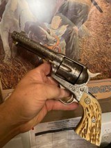 Colt 45 Circa 1903 Goodnight Loving cattlebrands engraved - 1 of 5