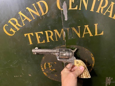 Colt 45 Circa 1903 Goodnight Loving cattlebrands engraved