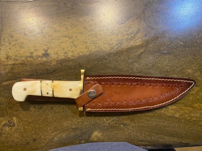 Custom Bowie Bone handle