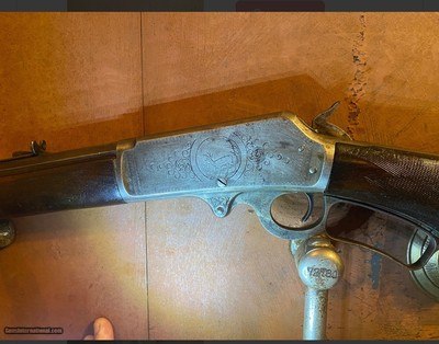 Rare Factory engraved Marlin Deluxe 38-55