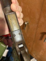 Factory engraved Winchester 1873 short rifle - 6 of 9