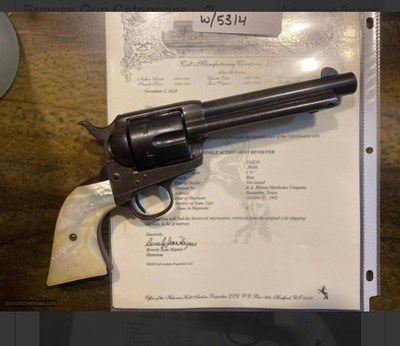 Rare Beaumont shipped Colt saa - Image 2 of 6