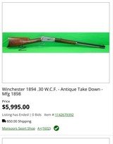 Antique Semi deluxe takedown. - 15 of 15