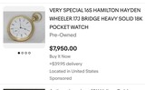 Antique Solid Gold pocket watch - Image 6 of 7