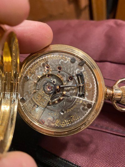 Antique Solid Gold pocket watch - Image 2 of 7