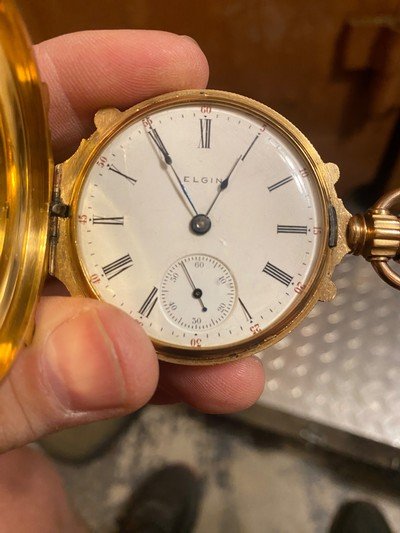 18kt Heavy box hinge watch Circa 1880’s - Image 4 of 9