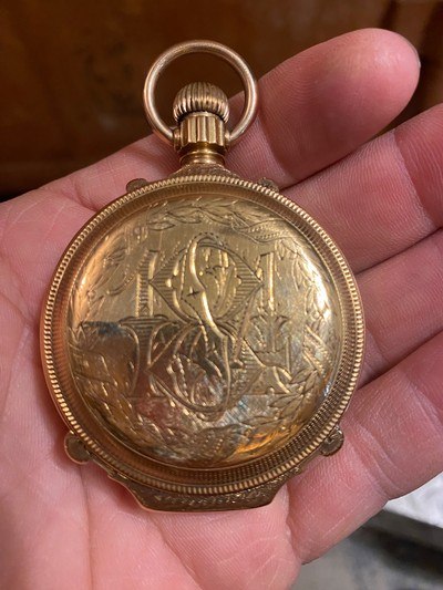 18kt Heavy box hinge watch Circa 1880’s - Image 3 of 9