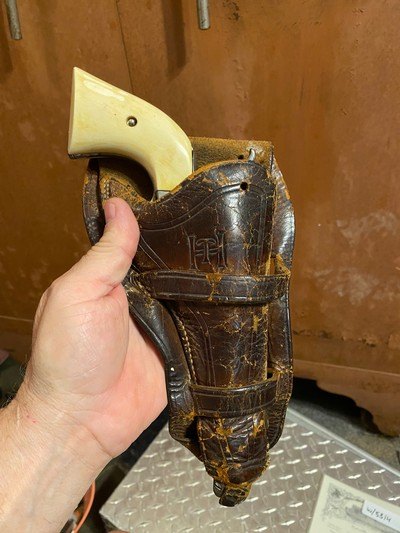 Antique 1895 Colt saa 44-40 with Ivory - Image 1 of 7