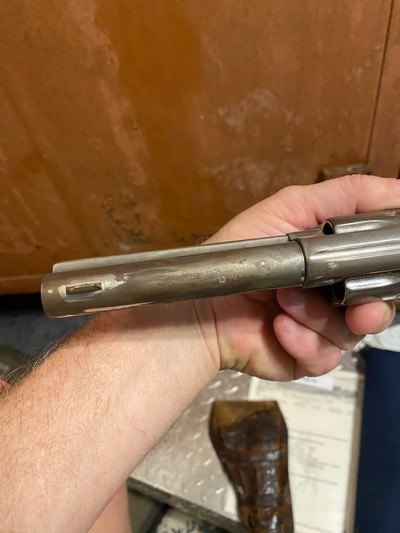 Antique 1895 Colt saa 44-40 with Ivory - Image 5 of 7
