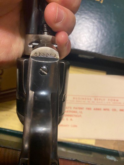 4 digit Colt saa in box. - Image 5 of 7