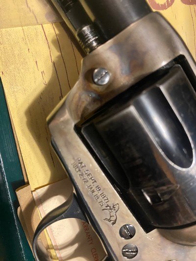 4 digit Colt saa in box. - Image 3 of 7