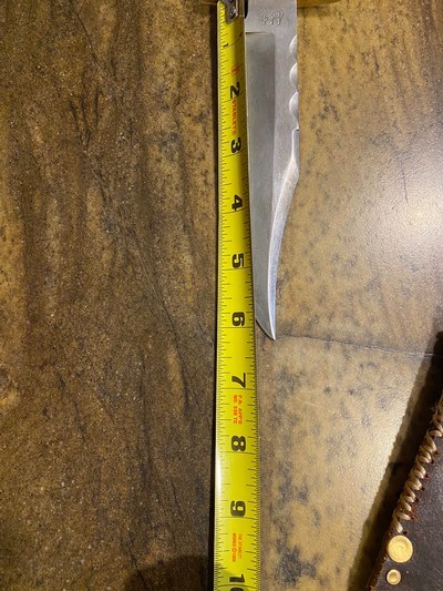 Sheffield Bowie VG hand made sheath - Image 4 of 4