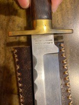 Sheffield Bowie VG hand made sheath - Image 3 of 4