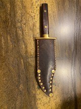 Sheffield Bowie VG hand made sheath - Image 2 of 4