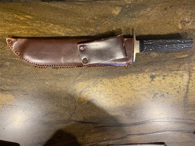 Large Sheffield lXL Bowie.Heavy stag - Image 4 of 6