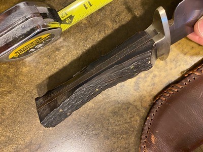 Large Sheffield lXL Bowie.Heavy stag - Image 6 of 6