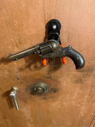 Antique1877 Colt lightning 38 colt - Image 1 of 6
