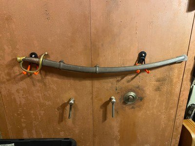 US Ames Civil War Cavalry Sword - Image 4 of 6