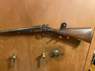 Antique scarce Side Lever 12ga. - Image 1 of 8