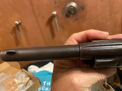 Colt SAA 45 with Steerhead grips antique - Image 3 of 4