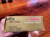 Federal Premium 375 H&H Mag - 1 of 4