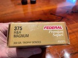 Federal Premium 375 H&H Mag - 2 of 4