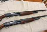 Browning NIB MATCH SET OF LIMITED EDITION OF MODEL 12's 20 GAUGE IN GRADE 1 &5 WITH SAME SERIAL #00192 - 6 of 11