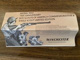 WINCHESTER MODEL 9422 BOY SCOUTS OF AMERICA 22.CAL SERIAL NUMBER
BSA-9106 - 13 of 13