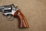 SMITH & WESSON .357 MAGNUM STAINLESS STEEL REVOLVER 6 SHOT, 8 3/8