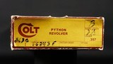 Colt Python 2.5" Royal Blue - Box and Papers - Excellent Condition - 1977 - 14 of 14