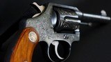 Colt Police Positive .38 Special ~ Master Engraved by “Duke” Pursley - 13 of 15