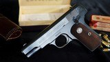 Exceptional Colt Model M 1908 Type IV Pocket Hammerless As New with Box and Papers - 3 of 15