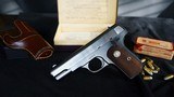 Exceptional Colt Model M 1908 Type IV Pocket Hammerless As New with Box and Papers - 1 of 15