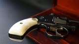 Very Fine S&W .32 New Departure Safety Hammerless Third Model with Factory Mother-of-Pearl - 11 of 13