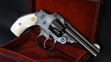 Very Fine S&W .32 New Departure Safety Hammerless Third Model with Factory Mother-of-Pearl - 8 of 13