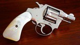Colt Bankers Special .38 - Nickel & Pearls