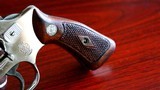 S&W Regulation Police Model of 1953 Snub Nose .32 S&W Long - Factory Nickel - Flat Latch - Pre-Model 31 - 4 of 20